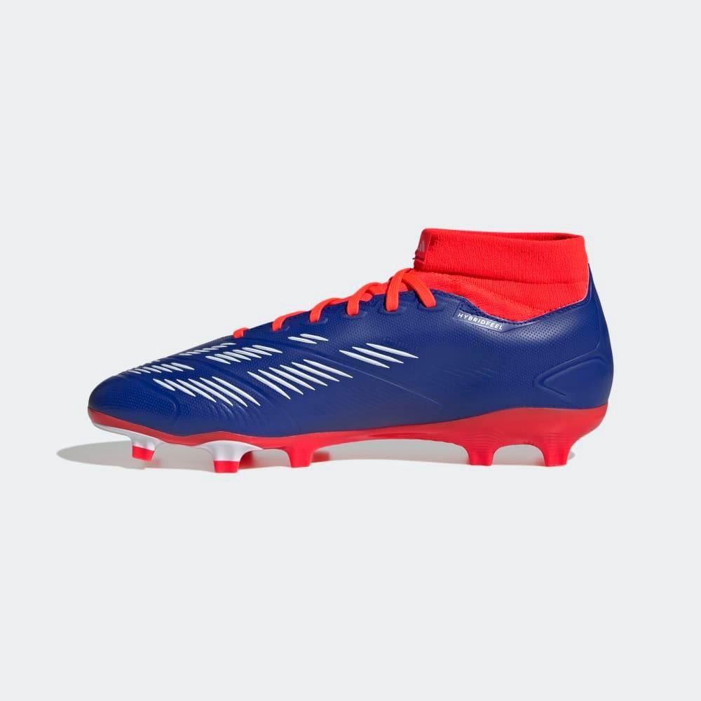 Adidas Predator League Sock FG, Size/Color: 7 - Lucid Blue/White/Solar Red