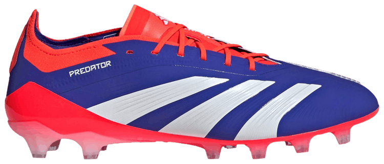 Adidas Predator Elite AG, Size/Color: 7 - Lucid Blue/White/Solar Red