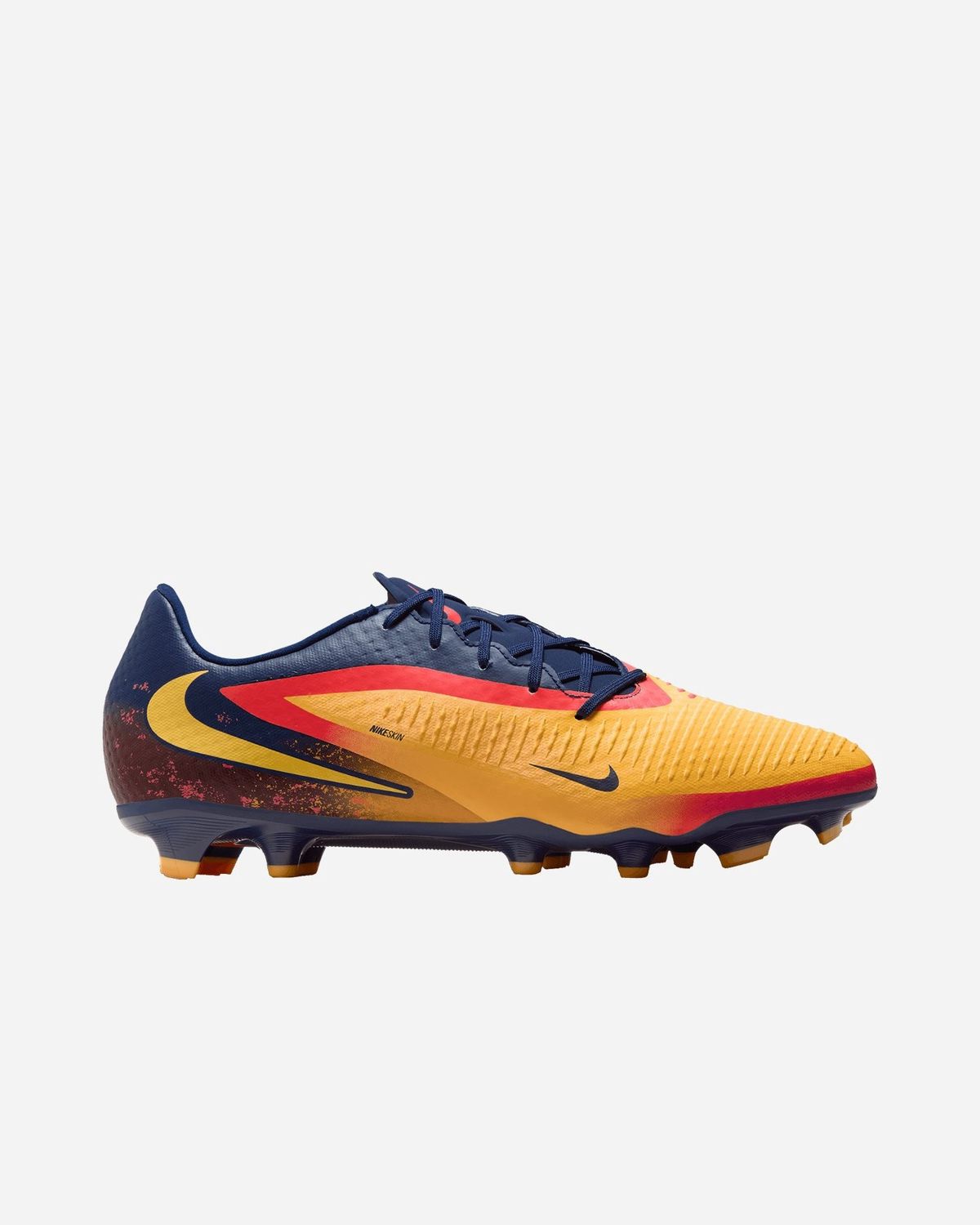 Nike Phantom 6 Low Academy FG/MG EH Adult, Size/Color: 6.5 - Laser Orange/Lemon Venom/Blue Void