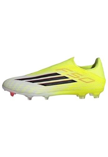 Adidas F50 League LL FG/MG, Size/Color: 10.5 - White/Core Black/Solar Yellow