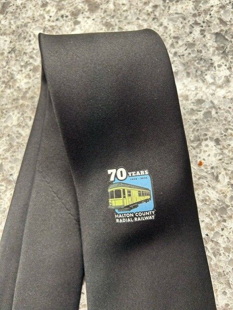 Necktie with 70th Logo