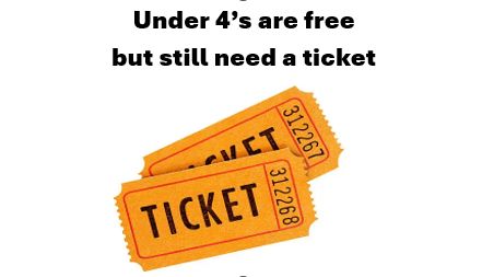 December 14 - Admission - Child Under 4