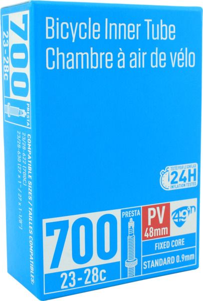 49n, Tube, Presta, 700C x 23 - 28MM, 48mm Valve