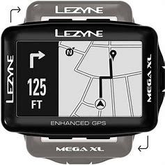 Lezyne, Mega XL GPS, Bike Computer GPS, Wireless, Black