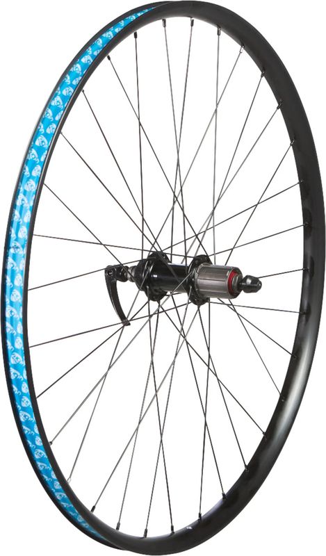 49n, Wheel, Rear, 26", Disc Brake CL w/ 6 Bolt Adapter, QR 135mm, Black