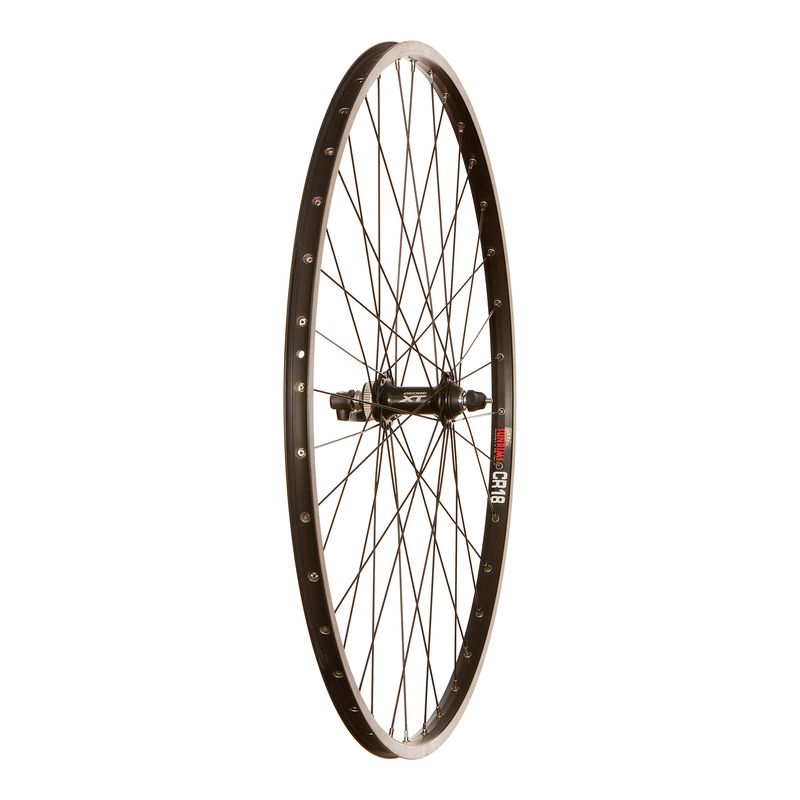 Wheel Shop, Front, SunRingle CR18 / Shimano XT M8000, Wheel, 700C / 622, 36H, QR, 100mm, Rim and Disc CL