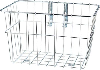 Wald, Basket, #1352 Grocery Basket, Silver, Up to 31.8mm, Adjustable