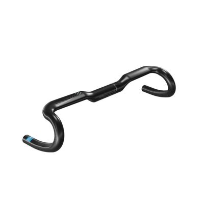 PRO, Drop Handlebar, Discover Ergo, Black 40cm, 31.8mm, 16 Degree Flare, Alloy