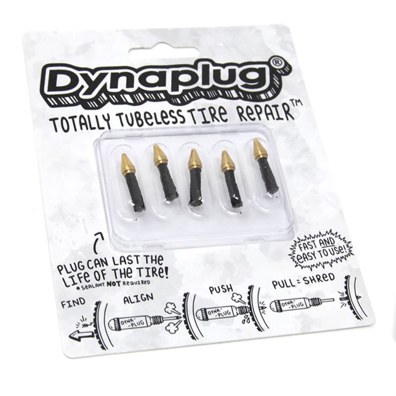 Dynaplug, Tubeless Patch Plugs, Pointed Soft Nose Tip /5 pack