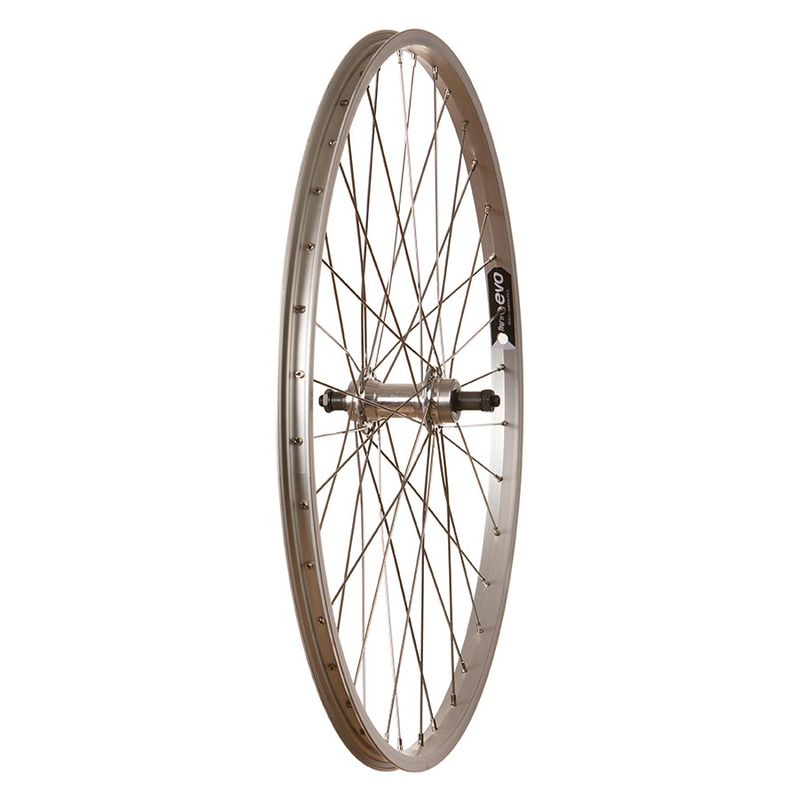 Wheel Shop, Rear, 26" EVO E-Tour 20 Silver / Stainless, 36H, QR, Freewheel, 135mm