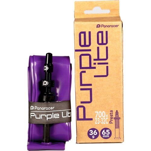 Panaracer, Tube, Purple Lite, TPU 700 x 23/32c, 65mm Valve