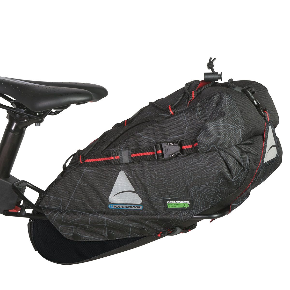 Axiom, Saddle Bag, Monsoon Oceanweave, Citypack P12+, Large, Waterproof