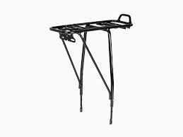 Atran Velo, Rear Rack, City DB, Adjustable, 24 - 29", Black
