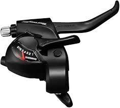 Shimano, Shift/Brake Lever, ST-TX800-8R, Tourney TX, Right, 8 Speed EZ-Fire Plus 2F, Black