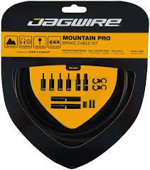 Jagwire, Mountain Pro, brake cable &amp; housing kit, MTB &amp; Road (SRAM/Shimano), Stealth Black (Matte)
