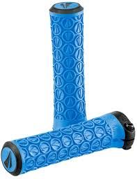 SDG Components, Slater Jr, Grips, 115mm, Cyan Blue, Pair