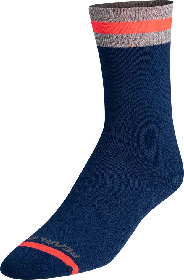 Pearl Izumi, Flash Reflective Socks, Navy, Large