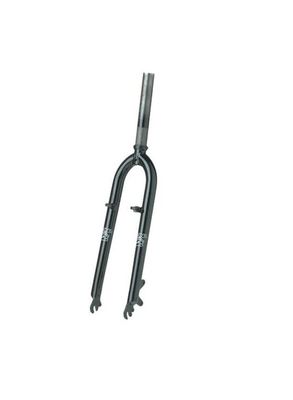 Kona, Fork, Project 2 Chromoly, 26" Rim Brake, Flat Black