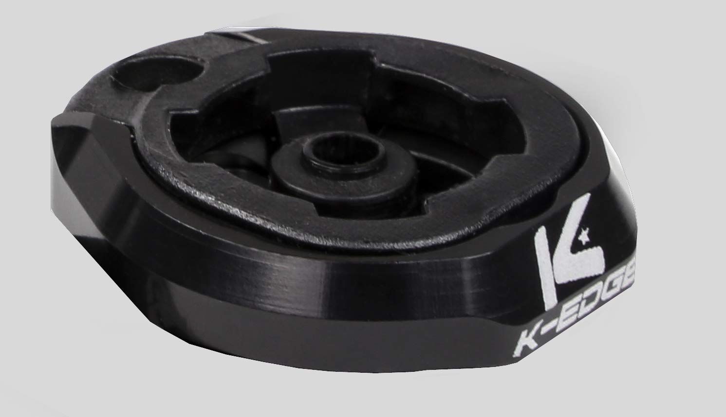 K-Edge, Lezyne Adapter, Computer Bike Mount, Black, Polymer