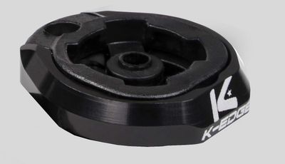 K-Edge, Lezyne Adapter, Computer Bike Mount, Black, Polymer