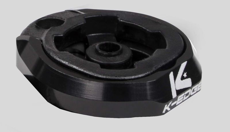 K-Edge, Lezyne Adapter, Computer Bike Mount, Black, Polymer