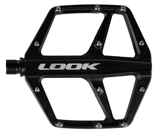 Look, Trail Roc, Platform Pedals, Body: Aluminum, 9/16'', Black, Pair