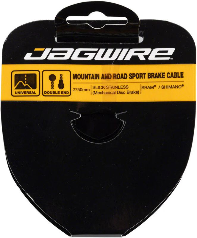 Jagwire, Sport Brake Cable Slick Stainless 1.5x2750mm SRAM/Shimano Mountain Tandem