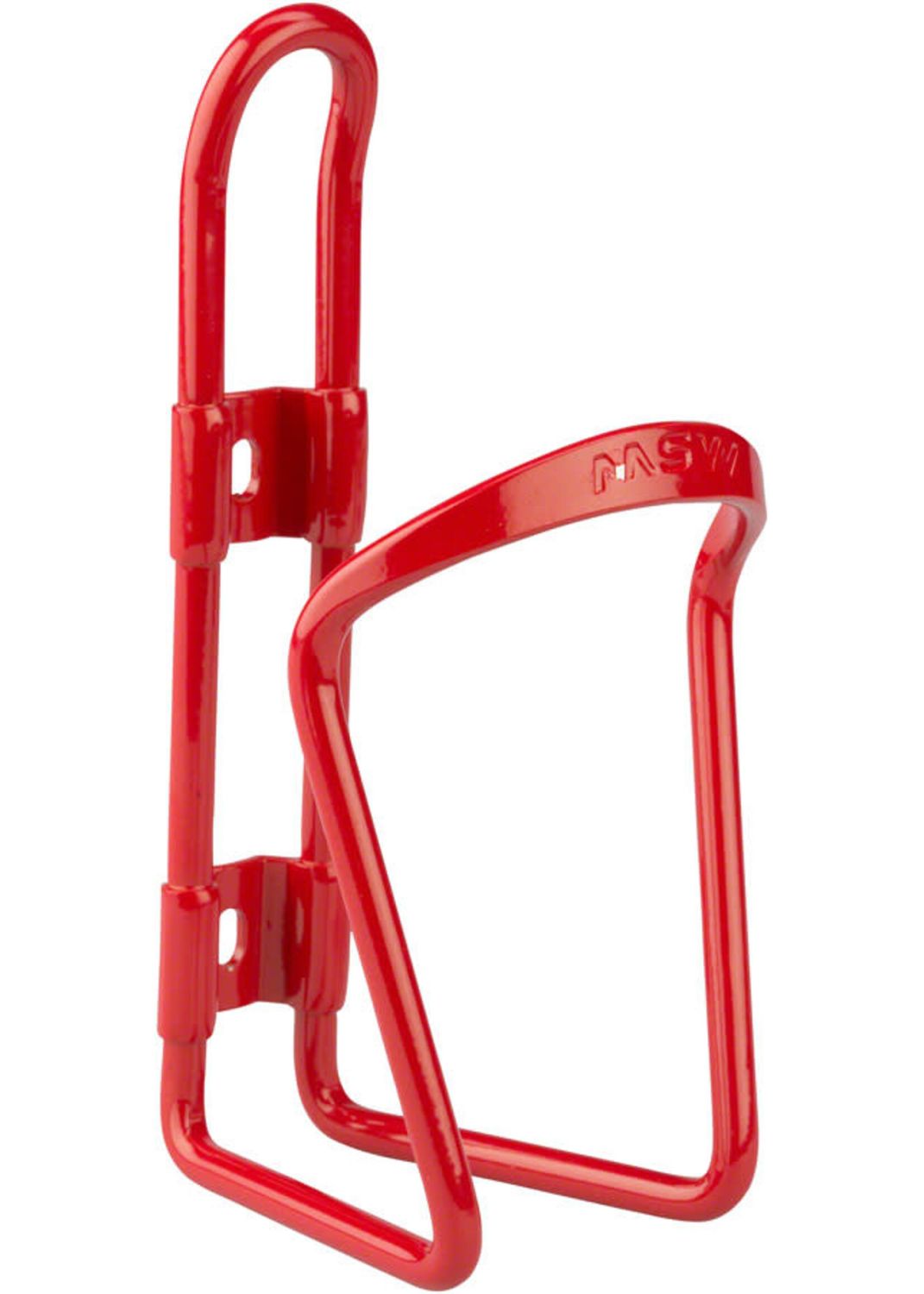 MSW, AC-100 Alloy Water Bottle Cage 6mm rod Red