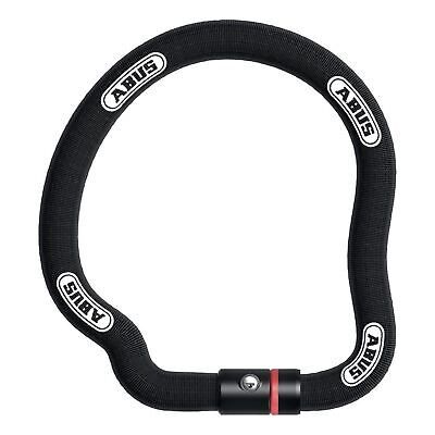 Abus, 6206K, Chain Lock, Key, 6mm, 85cm, Black