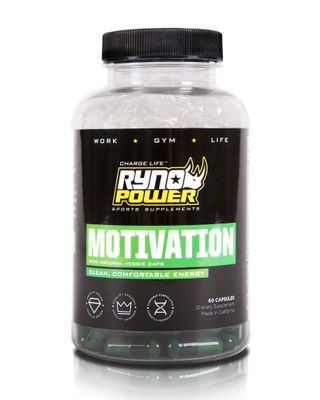 Ryno Power, Motivation, Pre Workout, Capsules, 60 ct.