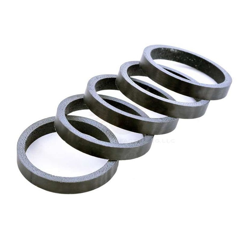 Salt, Headset Spacer, 1-1/8'', Height: 5mm x2 10mm x2, Carbon