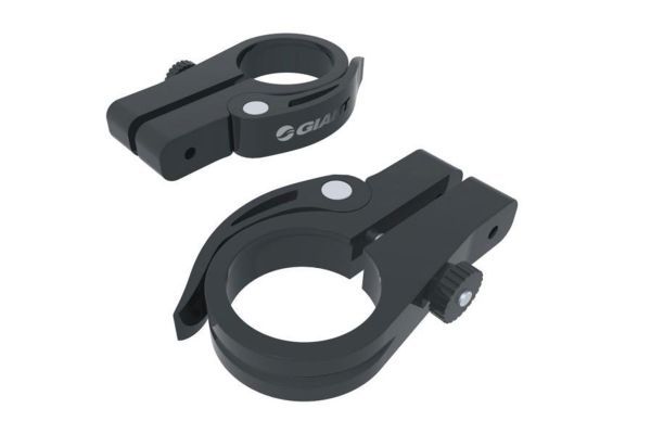 Giant, Seat Post Clamp, QR with Rack Mount, 34.9mm