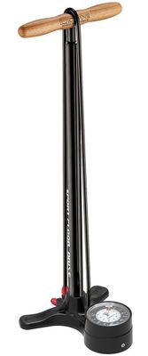 Lezyne, Sport Floor Drive 3.5", Floor Pump, ABS-1 Pro Chuck, 220psi, Black