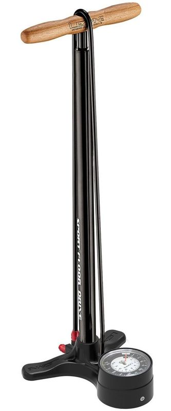 Lezyne, Sport Floor Drive 3.5", Floor Pump, ABS-1 Pro Chuck, 220psi, Black