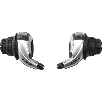 Shimano, Shifter Set, SL-RS45, Tourney, 3 x 8 Speed
