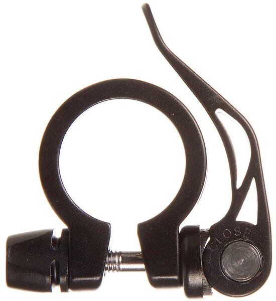 EVO, Integrated Skewer, Seatpost Clamp, 34.9mm, Black