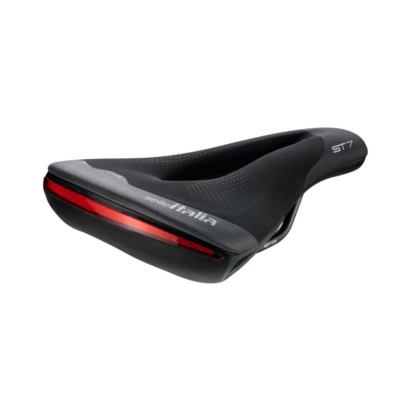 Selle Italia, Saddle, ST 7 Vision Superflow L, 165mm Wide