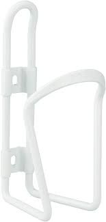MSW, AC-100, Alloy Water Bottle Cage, 6mm, White