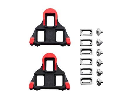 Shimano, SM-SH10, SPD-SL, Cleat Set, 0 Degree Float, Red'