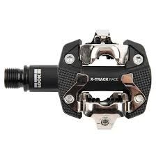 Look, X-Track Race, MTB Clipless Pedals, Composite, Cr-Mo axle, 9/16'', Black