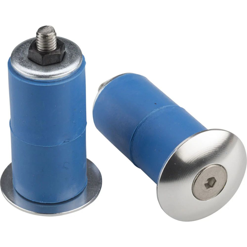 Problem Solvers, Bar End Plugs, Silver