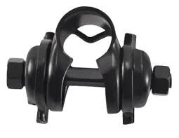 EVO, Seatpost clamp, Steel, Black