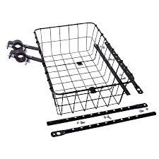 Wald, Basket, #1372 Standard, Medium, Silver, Front Basket, up to 31.8