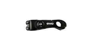 EVO, Stem, Ahead adjustable, 28.6mm, For 25.4mm handlebars, Black, 125mm
