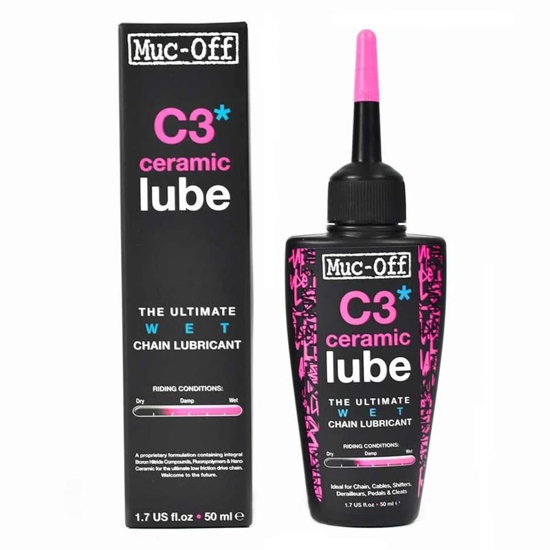 Muc-Off, C3 Wet Ceramic, Chain lubricant, 120ml