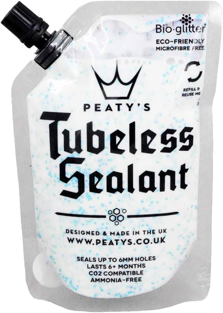 Peatys, Tubeless Sealant, Bio Sealant, 120ml, Pouch