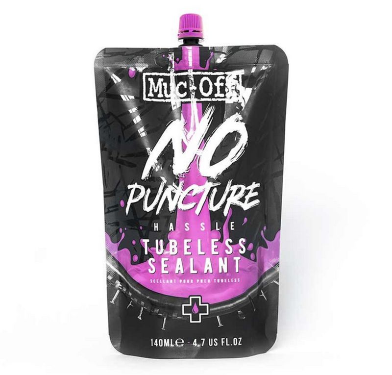 Muc-Off, No Puncture Hassle, Tubeless Tire Sealant, 140ml