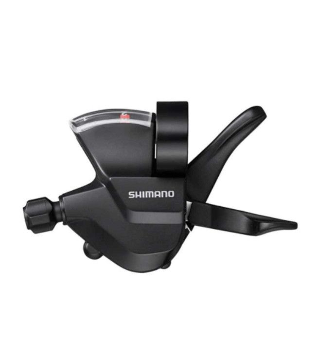 SHIMANO SHIFT LEVER, SL-M315-2L, LEFT, 2-SPEED RAPIDFIRE PLUS, W/ OPTICAL GEAR DISPLAY
