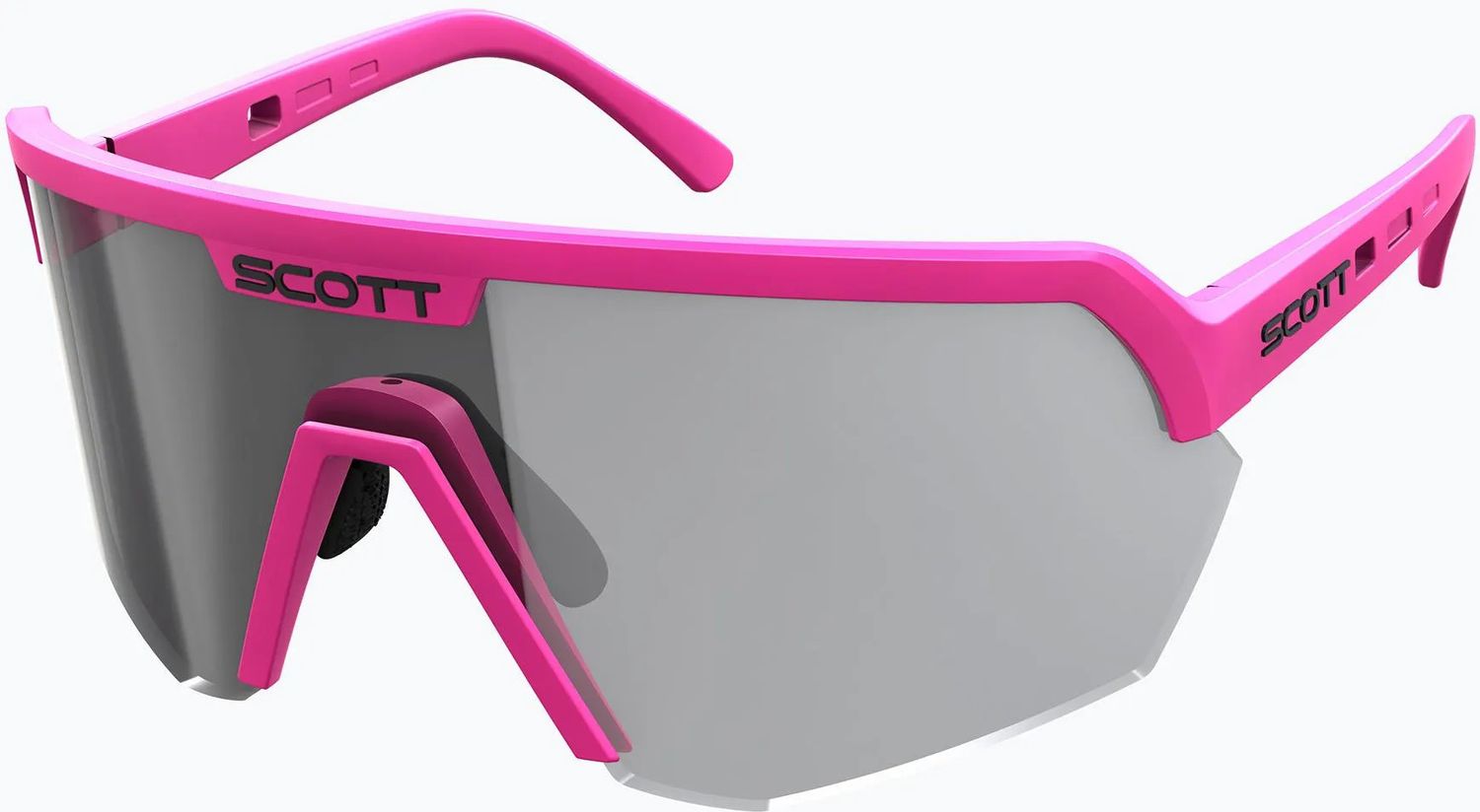 Scott, Sunglasses, Sport Shield LS, Acid Pink - Grey Light Sensitive Lense