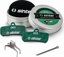 Sinter, Disc Brake Pads, Green Compound, D Type, Shimano/TRP/Tektro